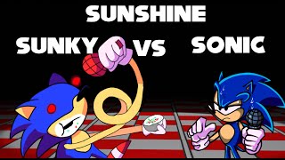 Sonic VS sunky fnf [upl. by Anegue507]