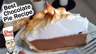 Best Chocolate Pie Recipe Seriously [upl. by Schouten]