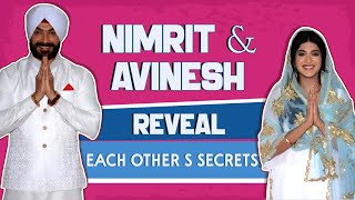 Nimrit Ahluwalia And Avinesh Rekhi Share Each Other’s CoStar Secrets  India Forums [upl. by Aramaj]