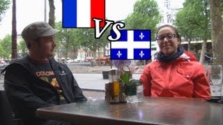 French in Quebec vs France interview en français with subtitles accent attitude history curses [upl. by Naedan]