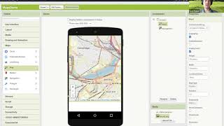 Maps Markers and More  MIT App Inventor Hackathon 2020 [upl. by Kesley]
