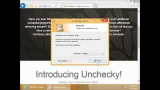 Demonstrating Unchecky [upl. by Aifoz]