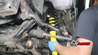 How to Install OME 90000 Nitrocharger Shocks on 20032016 4Runner [upl. by Herb]