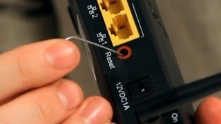 How to Reset a Router  Internet Setup [upl. by Haraf]