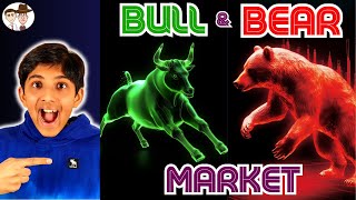 What are a Bull amp Bear Market A Simple Explanation for Kids and Beginners [upl. by Ardnohsal]