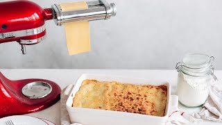 Lasagna recipe  KitchenAid [upl. by Ibocaj]