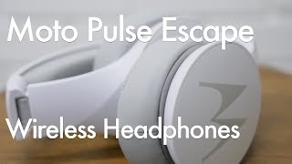 Motorola Pulse Escape Budget Wireless Bluetooth Headphone [upl. by Arhoz]