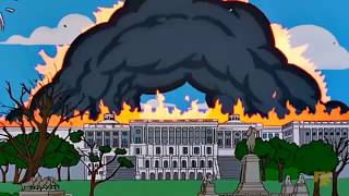 Compilation explosions and fires in The Simpsons [upl. by Houston]