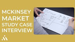 McKinsey Case Interview Example  Market Study [upl. by Origra12]