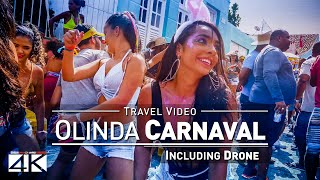 【4K】Carnaval de Olinda 2020  Pernambuco BRASIL  UltraHD Travel amp Drone Video [upl. by Ahsaercal]