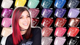 OPI Nature Strong Nail Polish Swatches and Review 30 POLISHES  KELLI MARISSA [upl. by Ellga289]