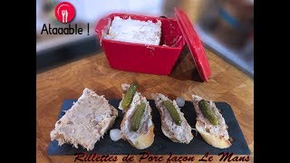 Rillettes de porc façon Le Mans [upl. by Aundrea792]