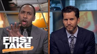 First Take Crew Gets Into Heated Dispute On Durant Declining White House Invite  First Take  ESPN [upl. by Elyrrad]