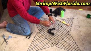 How To Rig Your Portable Crab Trap With Bait [upl. by Mobley]