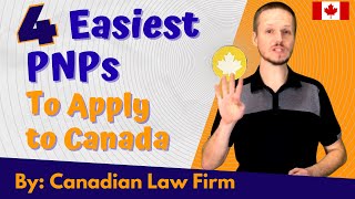 4 Easiest Provincial Nomination Programs to Immigrate to Canada [upl. by Nohsreg221]