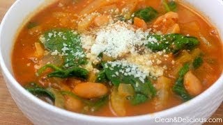 Fennel Tomato And White Bean Soup [upl. by Akimad]