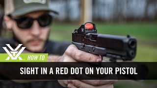 How to Sight In a Red Dot on your Pistol [upl. by Ecela]