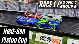 Mattel Disney Cars Diecast Racing  NextGen Piston Cup  Race 1 Pt 3 Round 1  Group 5 [upl. by Prudence]