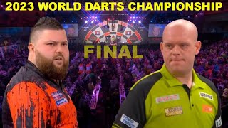 Smith v Van Gerwen FINAL 2023 World Darts Championship [upl. by Ettenhoj]