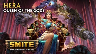 SMITE  God Reveal  Hera Queen of the Gods [upl. by Asiralc]