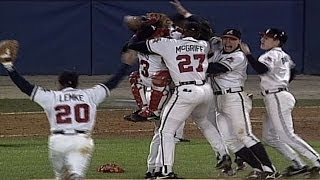 1995 WS Gm6 Braves clinch the 1995 World Series [upl. by Ginsburg]