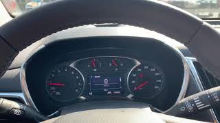 Pt1 How to use the Dashboard Display and The Options On A 20 Chevy Equinox [upl. by Gnauq305]