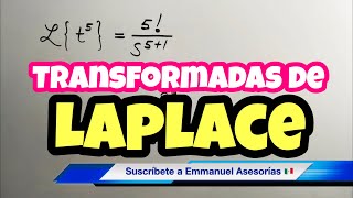 TRANSFORMADAS DE LAPLACE muchos ejemplos paso a paso [upl. by Ahsila]