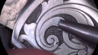 Engraving Scrollwork  Start to Finish [upl. by Helali731]