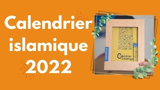 Calendrier islamique 2022 [upl. by Boyer428]