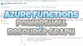 Using PowerShell with Azure Functions Walkthrough [upl. by Asoj815]