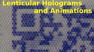 Lenticular Holograms and Animations [upl. by Koller]