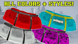 3 GTA 5 Duffel Bag Glitches In 1 Video  How To Get Every Style and Color Duffel bags On GTA Online [upl. by Hobbs361]