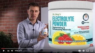 Dr Bergs New Electrolyte Powder Review [upl. by Yenahpets]