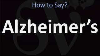 How to Pronounce Alzheimer’s CORRECTLY [upl. by Auka]