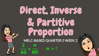 DIRECT INVERSE amp PARTITIVE PROPORTION [upl. by Rambert348]