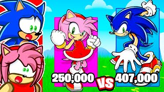 SONIC vs AMY Power Level Comparison [upl. by Zeitler]