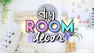 DIY ROOM DECOR MAKEOVER Room Makeover Part 3  JENerationDIY [upl. by Isbella172]