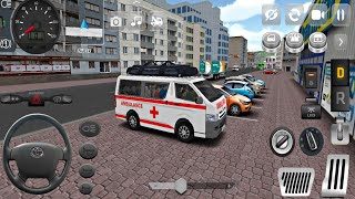 Minibus simulator Vietnam 3City tour vietnamAmbulance Toyota Hiace drivingAndroid gameplay [upl. by Claudie]