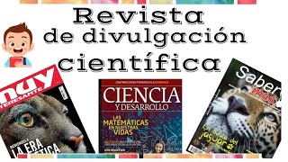 Revista de divulgación científica [upl. by Akemrehs]