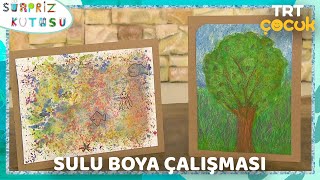 Sürpriz Kutusu  Sulu Boya Çalışması [upl. by Assira]