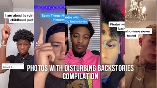 Photos With Disturbing Backstories  Tiktok Compilation SCARY [upl. by Nolyad997]