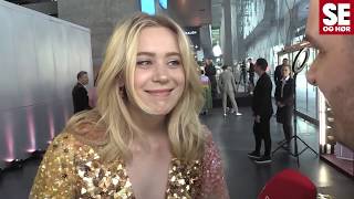 Josefine Frida Pettersen at Elle Style Awards  ENG SUB [upl. by Callida205]