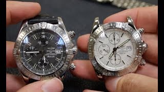 How to Spot a Fake Breitling Chronomat Evolution  Real Vs Fake [upl. by Glenna]