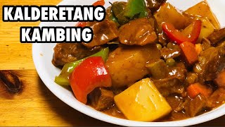 Kalderetang Kambing  Goat Kaldereta Recipe [upl. by Deanna]