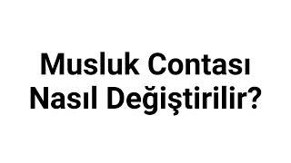 Musluk Contası Nasıl Değiştirilir [upl. by Esilrac]