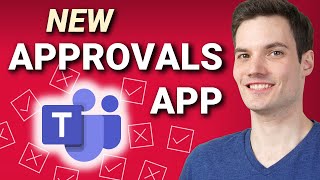 Approvals in Microsoft Teams  Full Tutorial [upl. by Llerihs]