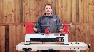 Axminster Craft AC355WL Woodturning Lathe Product Overview  Woodturning Lathes [upl. by Tirb]