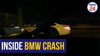 WATCH Passenger in BMW horror crash ‘a real possibility’ [upl. by Anahtor]