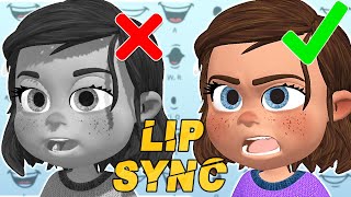 IMPROVE Your Lip Sync Animation in 3 Steps [upl. by Esinal]