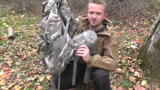 ACU MOLLE II RuckSack  Preview  The Outdoor Gear Review [upl. by Barnaba]